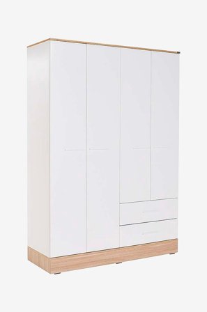 Hanah Home - Garderob Bando - Vit - Garderober - Från Homeroom