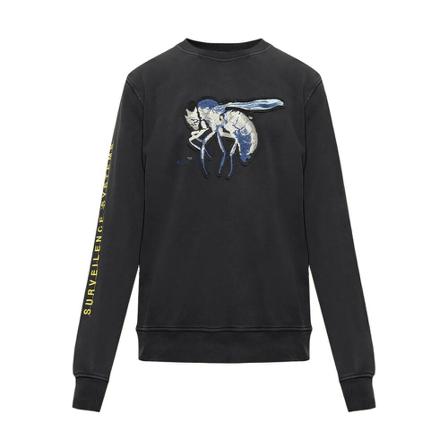 Diesel S-Ginong sweatshirt , Zwart , Heren , Maat: M