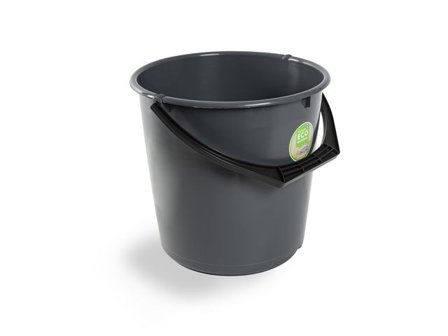 NORDISKA PLAST Hink ECO grå 10L - Lyreco - Städ och hygien - Städredskap - Hinkar och tillbehör