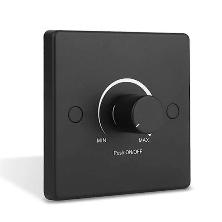 RV Ljusdimmer Ljusströmbrytare Kontrollpanel 12-24V 5A Universal PWM Dimmer Lågspänningsdimmer