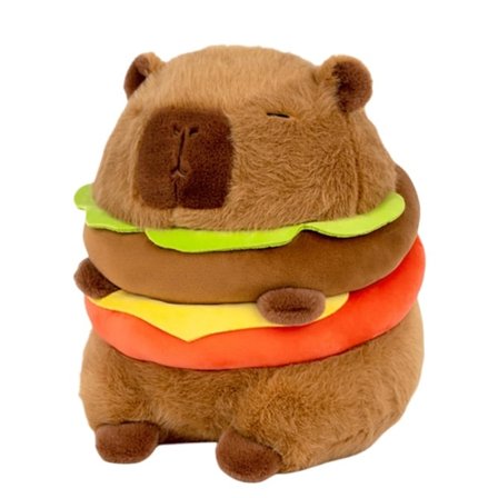 Realsitisk kapybara-burger bamse