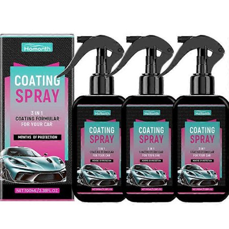 1/2/3x Limlex Coating Spray, Limlex Bil Coating Spray, Limlex Platinum Bilplejesæt