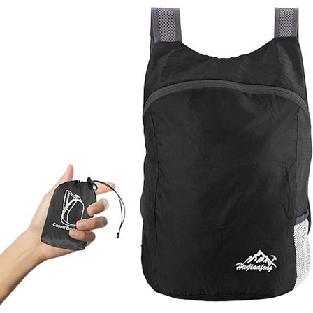 Ultralet sammenfoldelig rygsæk, lille vandrerygsæk, slidstærk letvægtsrygsæk til mænd og kvinder, til udendørs sport rejser-FK1-