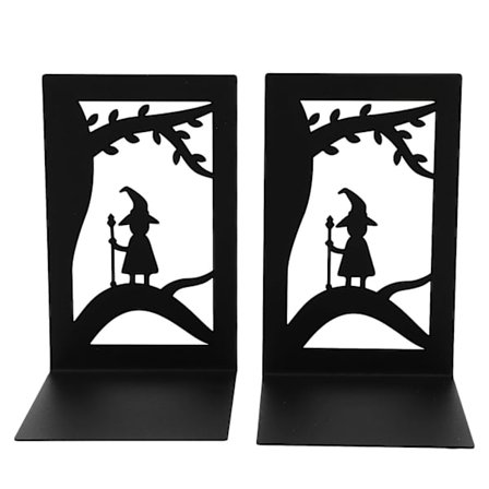 2 st Vintage Bokstöd Bokstöd Tunga Bokhållare Skrivbord