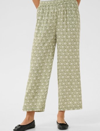 Kaffe Kasanne Pants - Green - 36
