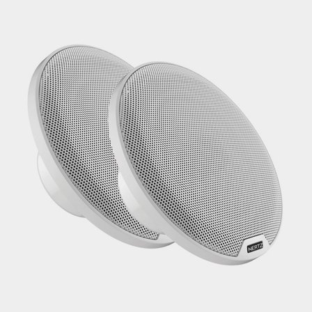Altoparlante marino coassiale Hertz HEX 6.5 C-W, 6.5", 100 W, bianco, per installazione a incasso, confezione da 2