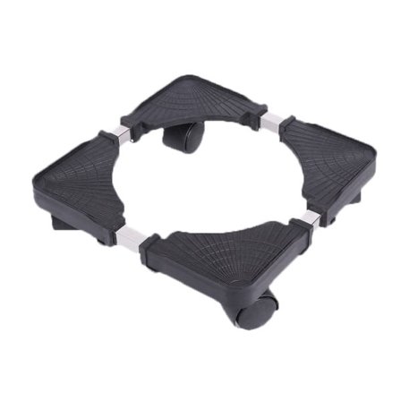 Mobil bas Kylskåp Kylskåpsbas Tvättmaskinsställ med hjul för vattenautomat Hushållsapparat