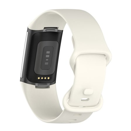 Fitbit Charge 6 / 5 ranneke TPU (S) Beige