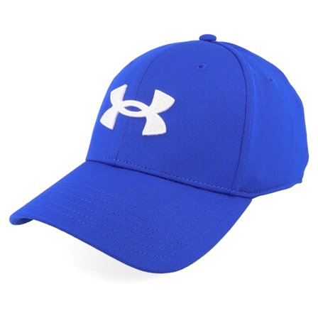 Under Armour - Blau flexfit Cap - Blitzing Royal Flexfit @ Hatstore
