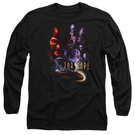 Farscape Unisex Vuxen Kriminellt Episk Långärmad T-shirt XL B