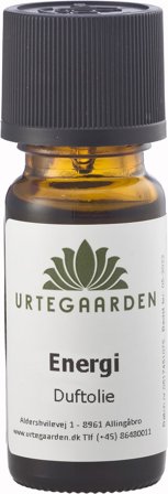 Urtegaarden Energi Duftolie 10 ml, Tøj & Bolig, Duftolier, Aromatiske Duftolier