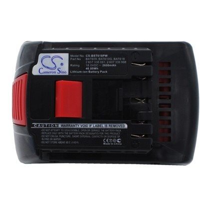Batteri til elektroverktøy for Bosch GWS 18 V-LI, GSR 18-2-LI, GSR 18 VE-2-LI og andre.