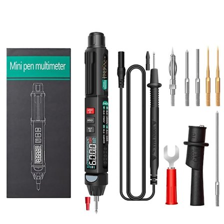 Aneng A3008 Digital 6000 Counts Intelligent Professional Multimeter Sensor Pen Tester Strömmätare