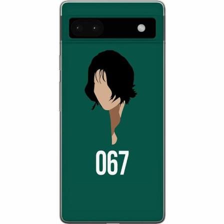 Google Pixel 6a Genomskinligt Skal Squid Game