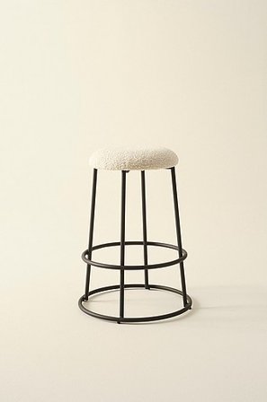 Jotex - Barstol Mat hvid hvid - HALDEN - Køb Barstole hos Jotex