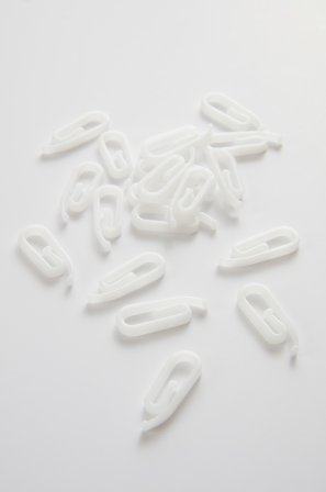 Jotex - Rynkebåndskrok 20-pk Hvit - ELLIS - Kjøp Gardintilbehør hos Jotex