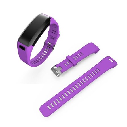 Garmin Vivosmart HR silikon sport klockarmband - Lila
