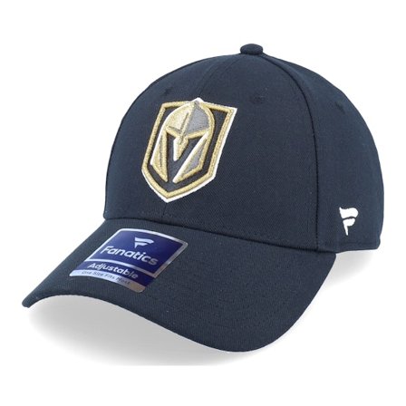 Fanatics - NHL Nero adjustable Cappellino - Vegas Golden Knights Core Black Adjustable @ Hatstore