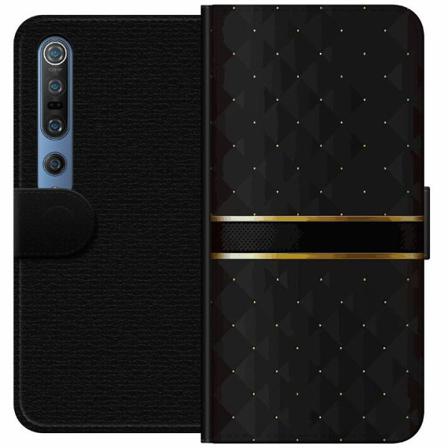 Xiaomi Mi 10 Pro 5g Plånboksfodral Golden Stripes