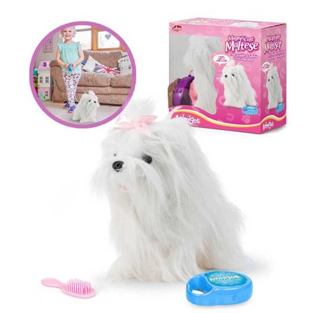 Animigos Nallebjörn / Gosedjur - Malteser Hund