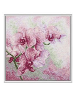 Stickpackung Bild Orchideen