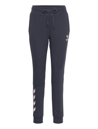 Hmlnoni Regular Pants Sweatpants Mjukisbyxor Blå Hummel