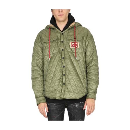 Dsquared2 Jass , Groen , Heren , Maat: M Gewatteerde jassen