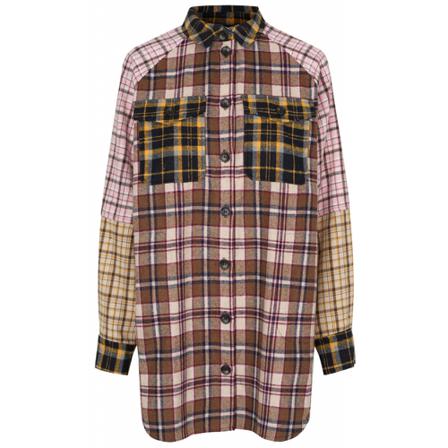 Munthe Pechelo Shirt Jakke - Mix Brun, Dame