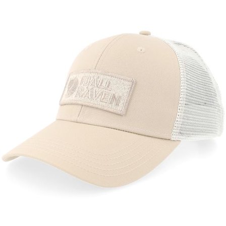 Fjällräven - Beige trucker Keps - Långtradarkeps Fossil Trucker @ Hatstore