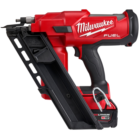 Milwaukee M18 FFN-502C Spikpistol med batteri och laddare, Elhandverktyg