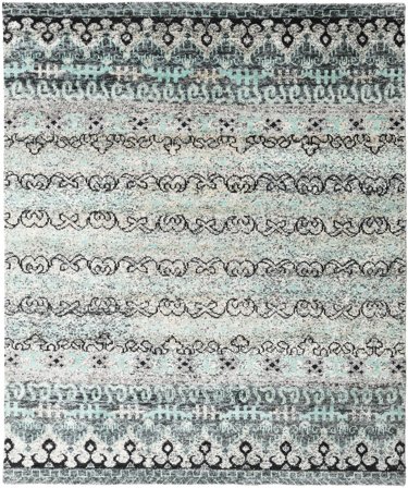 Silk Rug Quito Grey Large