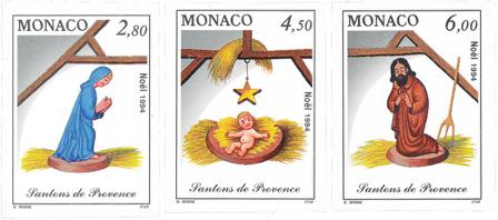 Monaco 1994 - YT 1957/1959 - Postfrisk