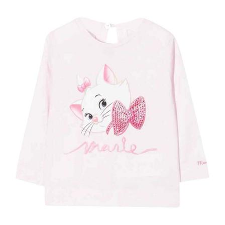 Monnalisa T-Shirts Pink, Dame Bluser, Størrelse: 98 CM