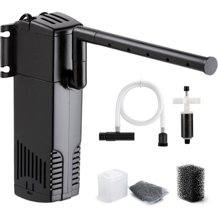 NICREW 60L-150L Akvarie Indvendigt Filter, Pumper og Filtre til Ferskvands- eller Saltvandsakvarium