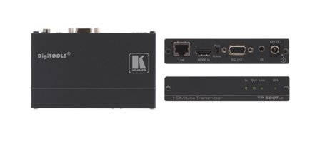 KRAMER DigiTOOLS TP-580TXR Transmitter - video/lyd/infrarød/seriell-utvider - RS-232, HDMI