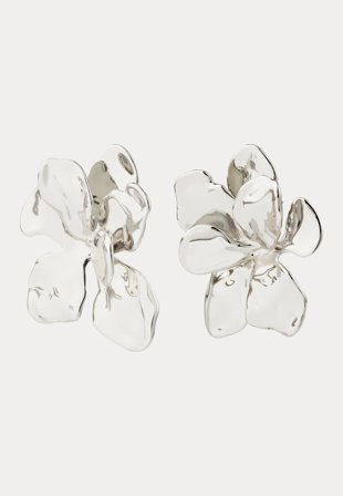 Pilgrim - Halen Earrings Silver-plated - Silver