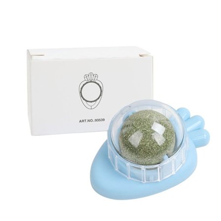 2STK Catnip Balls Cat Mint BLÅ GULEROD GULEROD
