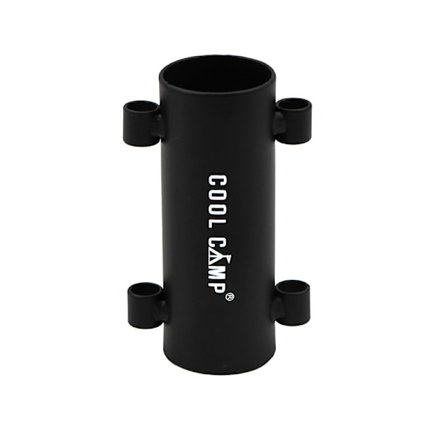 2 pakkausta, rauta, tanko pidike markiisi, musta