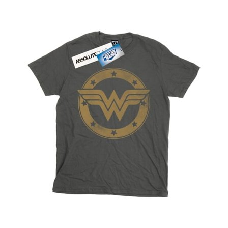DC Comics Dam/Kvinnor Wonder Woman Shield Bomull Boyfriend T-