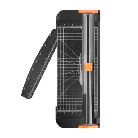 A4 Pappersskärare Fotoskärare SVART Black