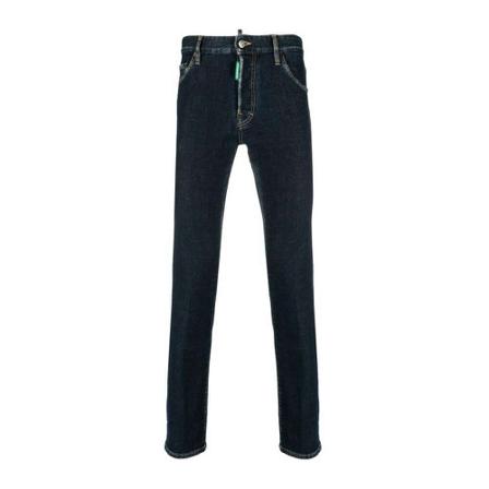 Dsquared2 Slim-fit Jeans , Blauw , Heren , Maat: XL