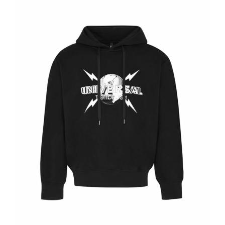 Neil Barrett, Hoodies Czarny, Mężczyzna, Rozmiar: ONE Size