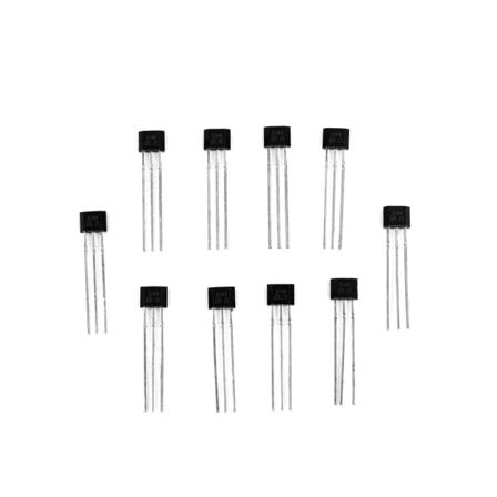 IC lineær bryter 10 stk A3144 silketrykk 3144 TO92S rett plugg