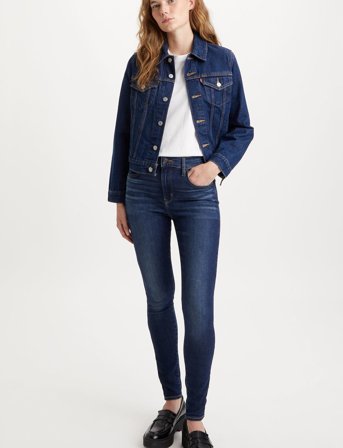 Levi's 720 Hirise Super Skinny Love S - Blue - 25 x 32