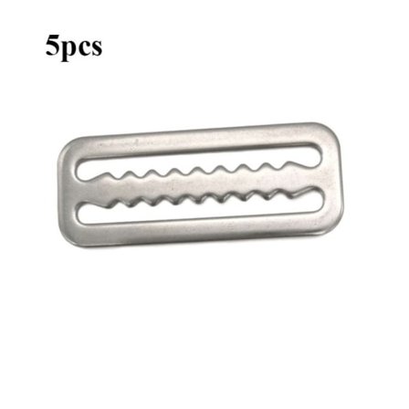 5 st dykarring viktbälte D-ring glidspänne