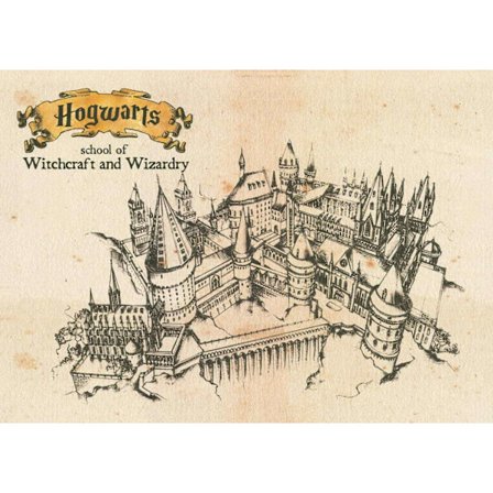 A3 Print - Harry Potter - Hogwarts School