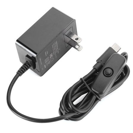 Virtalähdesovitin Raspberry Pi 4B:lle, tyypin C laturi kytkimellä