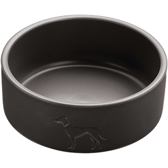 Hunter - Hunde- og kattefôrskål Osby Ceramic Grey 2500ml/ø21,5cm - Hund - Matplass & vannautomater for hund - Matskåler og vannskåler - ZOO.no