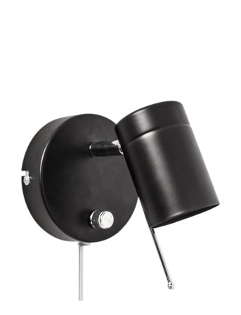 By Rydéns Correct Wall Light - Black - 11X11X13.0CM