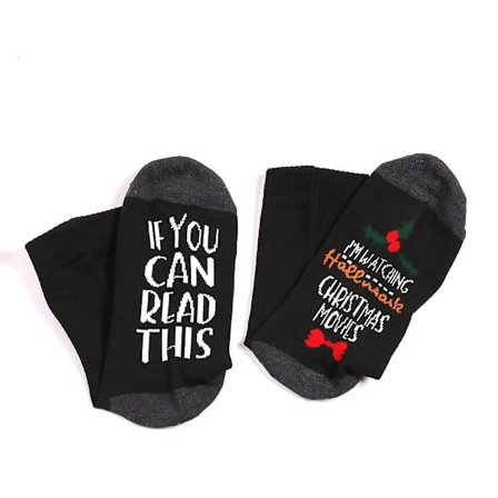 Julestrømper, fritidsstrømper, julesokker, If Letter-sokker, bomuldsstrømper, midtkalvestrømper, strømper til mænd og kvinder